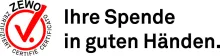 Das Logo der Zewo garantiert eine korrekte Verwendung der Spenden
